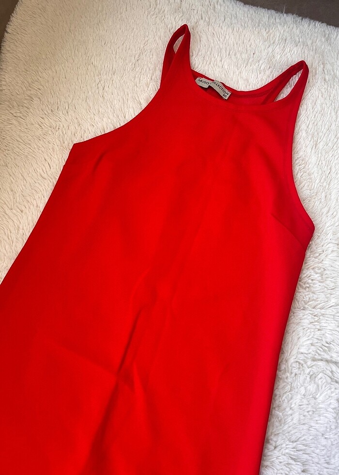 Narçiçeği kadın uzun elbise - Görsel 2