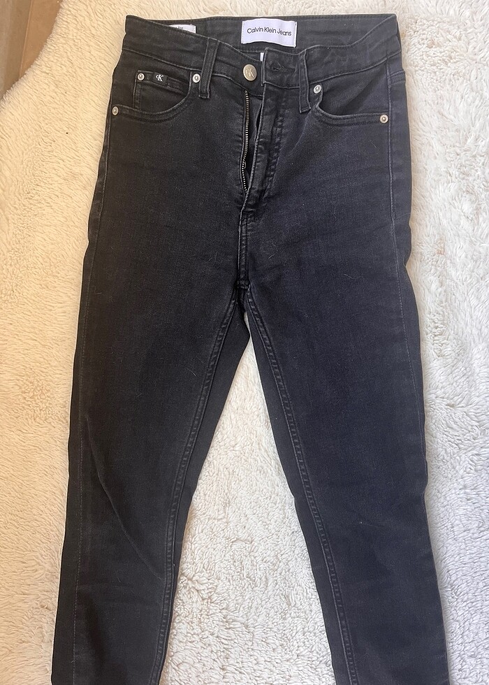 Siyah dar kadın pantolon - Görsel 2