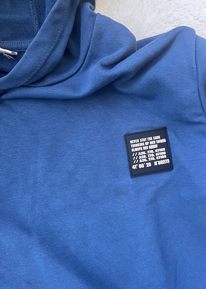 Erkek çocuk kapşonlu sweat - Görsel 2