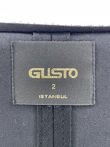m Beden siyah Renk Gusto Ceket %70 İndirimli.