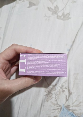 h.OLA Mor Makyaj Sabitleyici Toz Pudra - Görsel 3