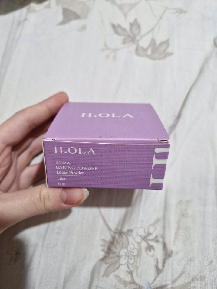 h.OLA Mor Makyaj Sabitleyici Toz Pudra - Görsel 5