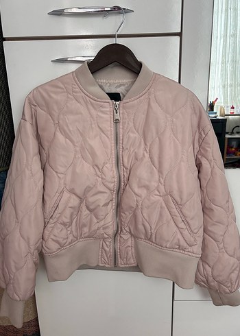 Bej Düğmeli Midi Street Wear Kadın Ceket