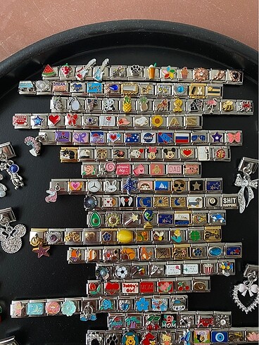 Beden çeşitli Renk Nomination charm