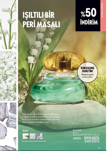 Işıltılı Peri Masalı Kadın Parfümü 50 ml