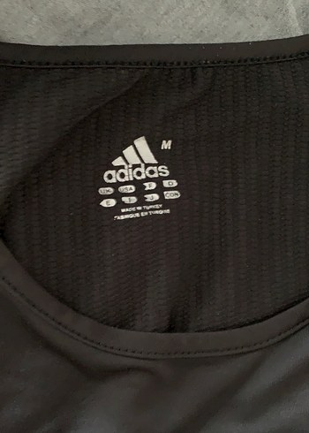 m Beden Adidas Siyah Kadın Spor Tişörtü