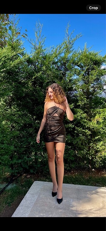 Zara Zara haki mini elbise