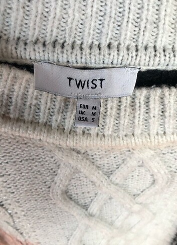 Twist Twist renkli kazak
