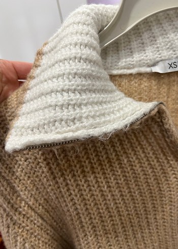 Bej Örgü Kadın Kazak - Görsel 4