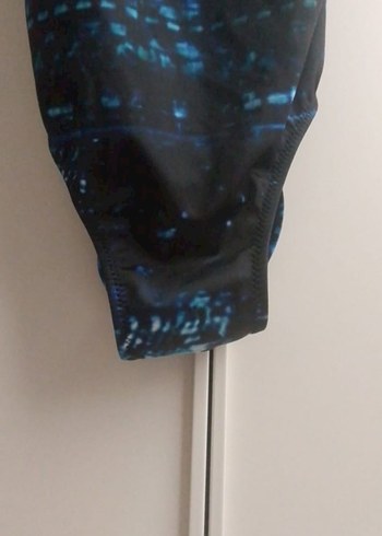 Kadın Lacivert Tie-Dye Atletik Mayo - Görsel 3