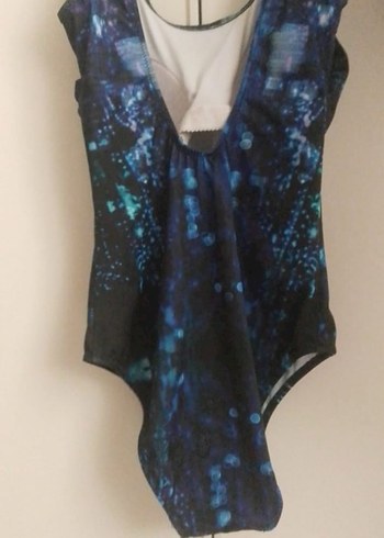 Kadın Lacivert Tie-Dye Atletik Mayo - Görsel 5