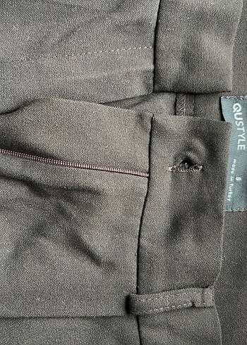 Kadın Pliseli kahverengi
 Kumaş Pantolon - Görsel 2