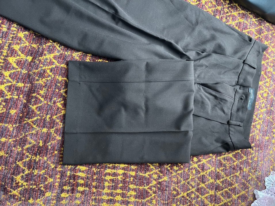 Kadın Pliseli kahverengi
 Kumaş Pantolon - Görsel 3