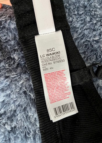 Siyah Minimalist Midi Sütyen 85/C - Görsel 8