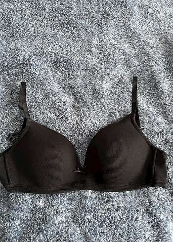 Siyah Minimalist Midi Sütyen 85/C - Görsel 5