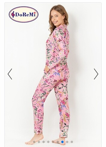 diğer Beden DoReMi Rosy Uzun Kollu Bayan Pijama Takımı