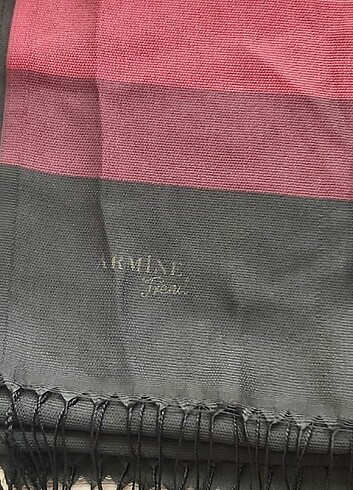 Armine Siyah üç kısimlari bordo şal