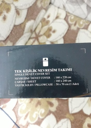  Beden mor Renk Tek kişilik Nevresim Takımı