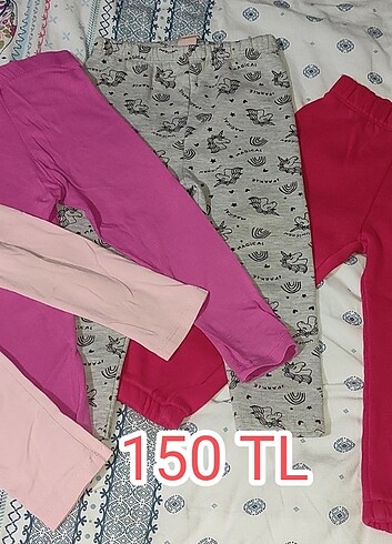 12 18 aylık 2 adet tayt ve 2 adet pijama alti