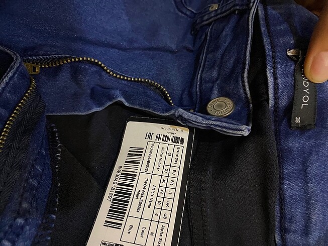Skinny jeans yüksek bel