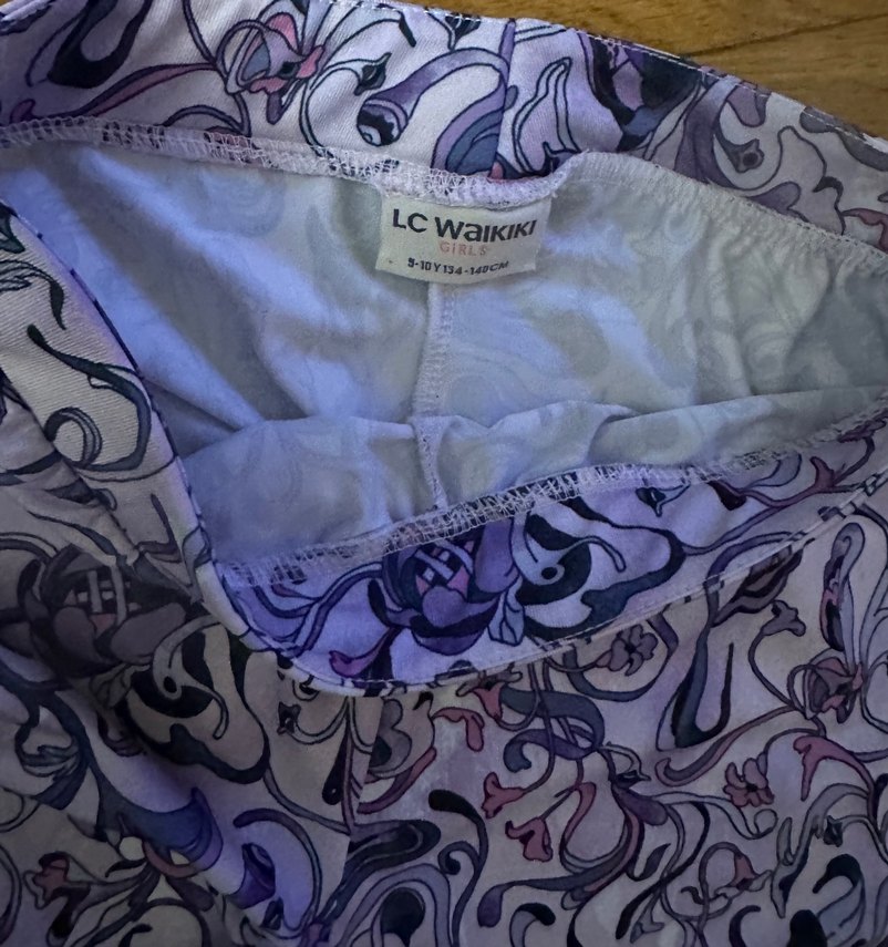 Mor çocuk Tayt - Görsel 3