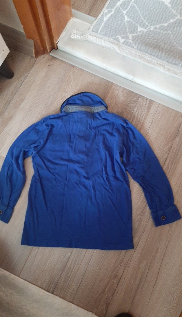 Mavi Erkek Çocuk Uzun Kollu Gömlek - Görsel 3