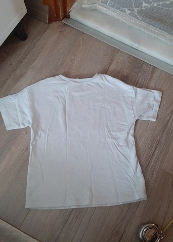 Erkek Çocuk Beyaz Mickey Mouse Baskılı Tişört - Görsel 3