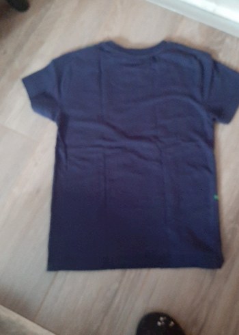 Erkek Çocuk Lacivert Baskılı Tişört - Görsel 2