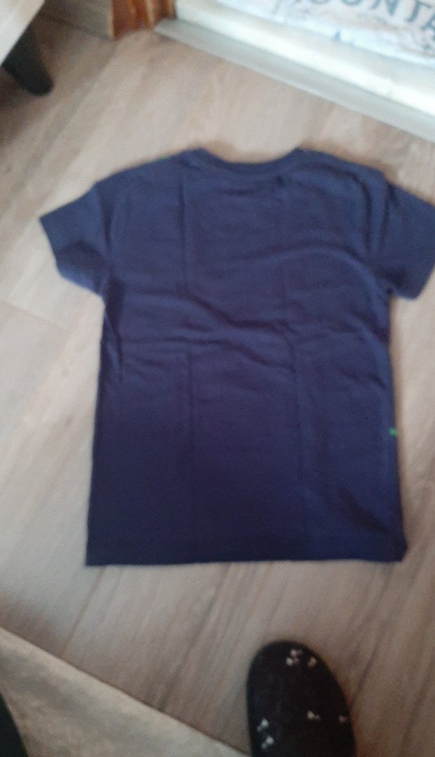 Erkek Çocuk Lacivert Baskılı Tişört - Görsel 2