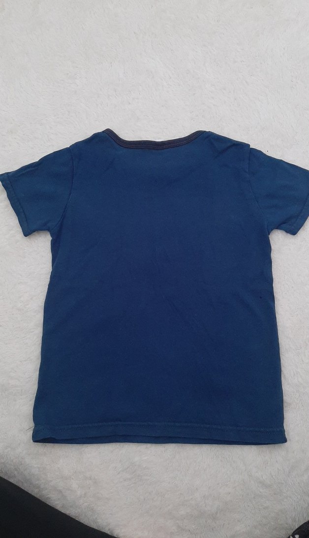 Erkek Çocuk Baskılı Kısa Kollu Tişört - Görsel 2