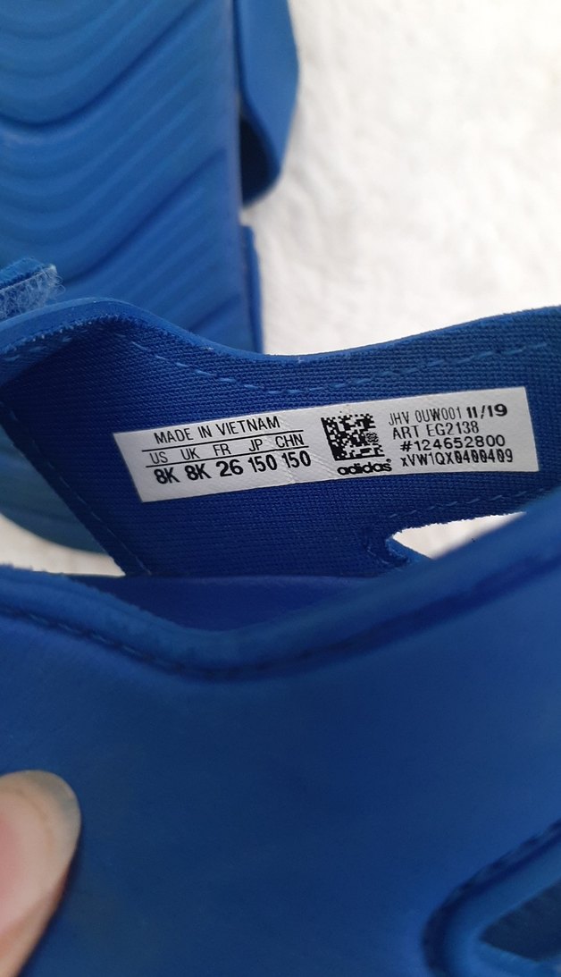 Erkek Çocuk Lacivert Cırtcırtlı Sandalet - Görsel 5