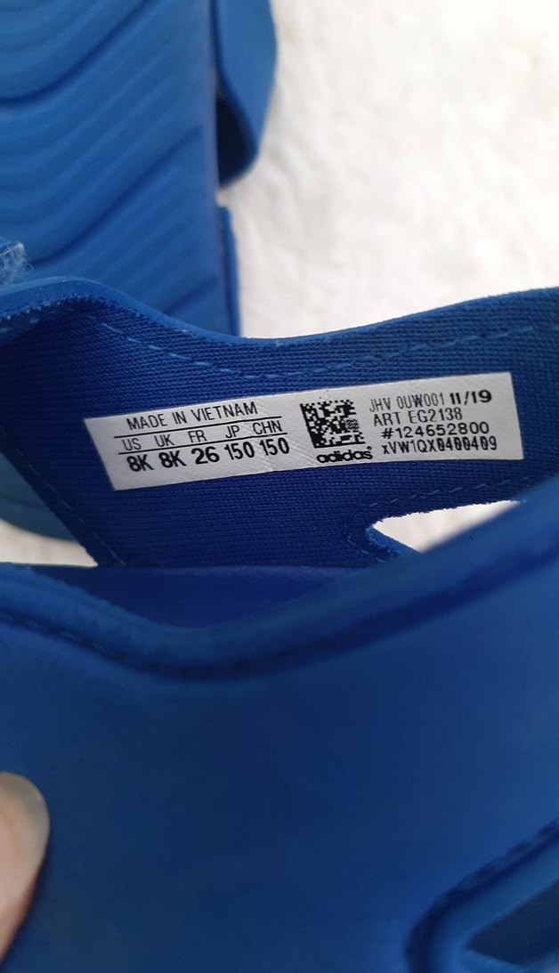 Erkek Çocuk Lacivert Cırtcırtlı Sandalet - Görsel 4