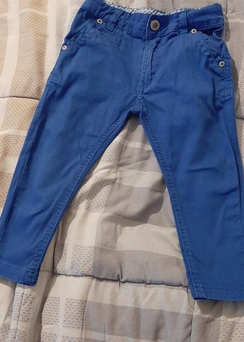 Erkek Çocuk Mavi Denim Pantolon - Görsel 2