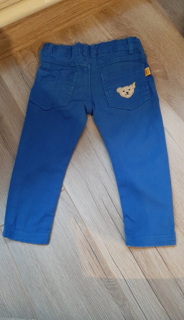 Erkek Çocuk Mavi Denim Pantolon - Görsel 3