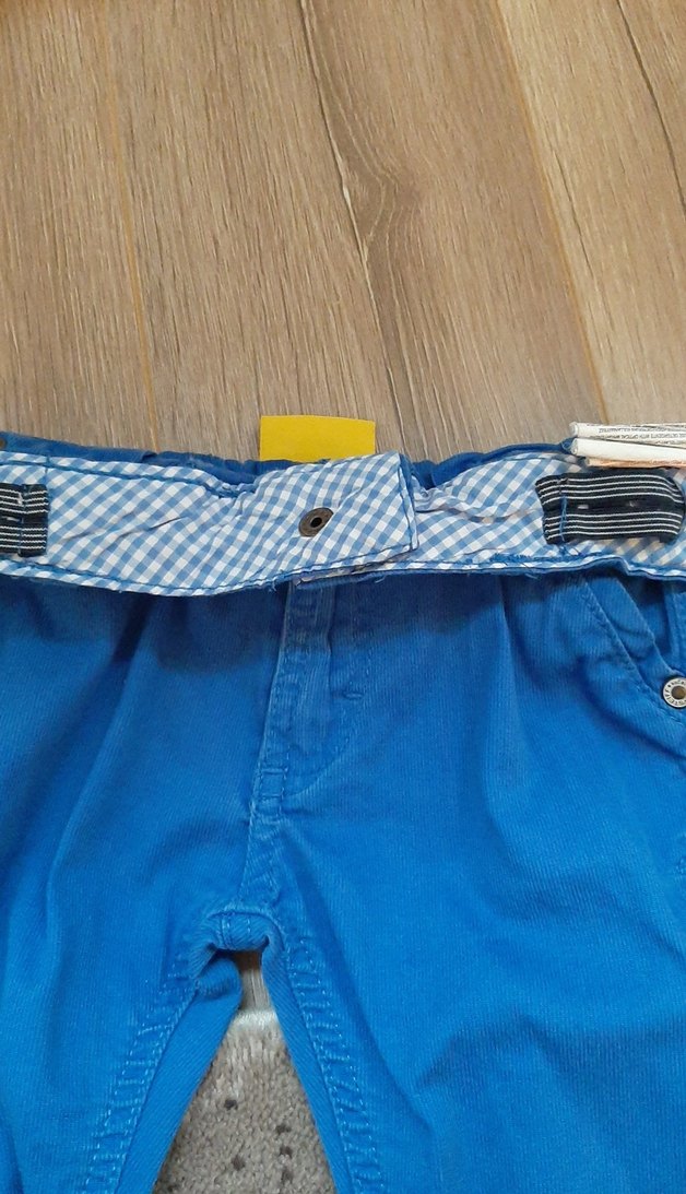 Erkek Çocuk Mavi Denim Pantolon - Görsel 5