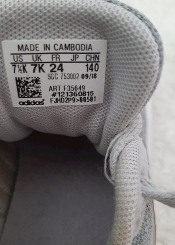 Gri Erkek Çocuk Sneakers - Görsel 4