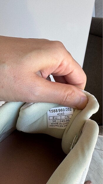 38 Beden Bershka Spor ayakkabı
