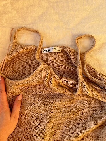 Zara triko elbise