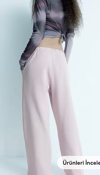 m Beden Geniş jogger pantolon