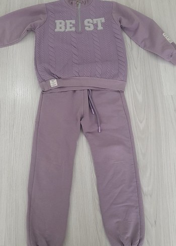 Trendy Mor Kız Eşofman Takımı