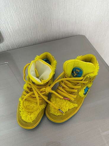36 Beden sarı Renk Nike Mens SB Dunk Low
