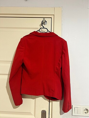 s Beden çeşitli Renk H&M blazer ceket kırmızı