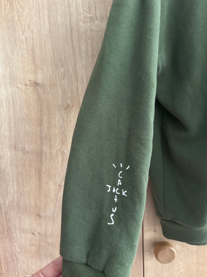 Koyu Yeşil Unisex Sweatshirt - Görsel 3