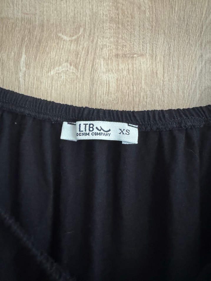 LTB Siyah Midi Kadın Bluz - Görsel 3