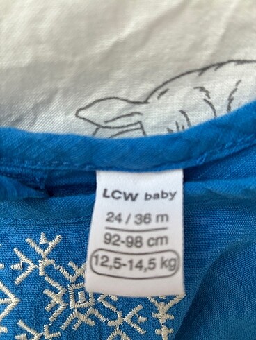 24-36 Ay Beden LCW kız çocuk elbise