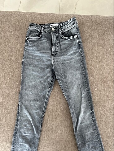 s Beden gri Renk Zara jean 34 beden