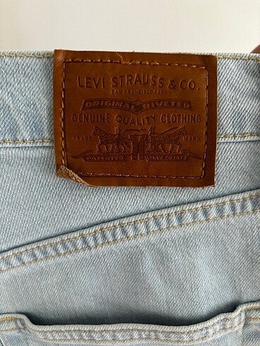 28 Beden mavi Renk Lewis kot pantolon