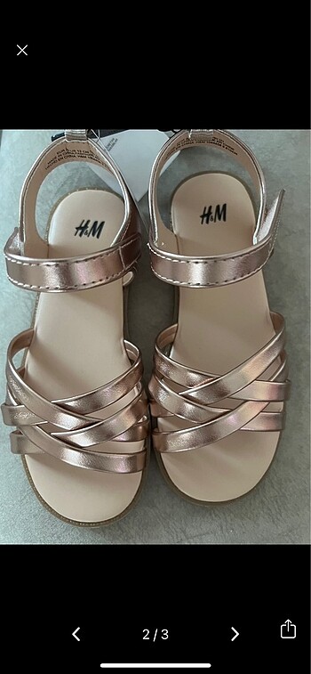 H&M H&M kiz çocuk sandalet
