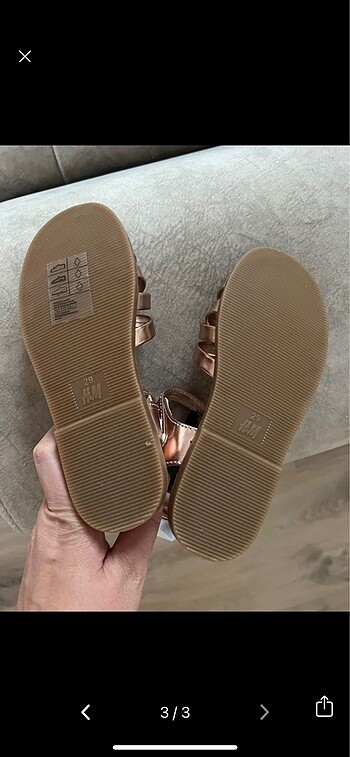 29 Beden H&M kiz çocuk sandalet