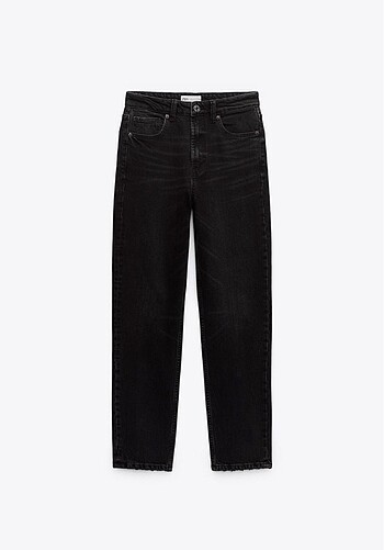 Zara Trf Mom Fit High-Waist Jean